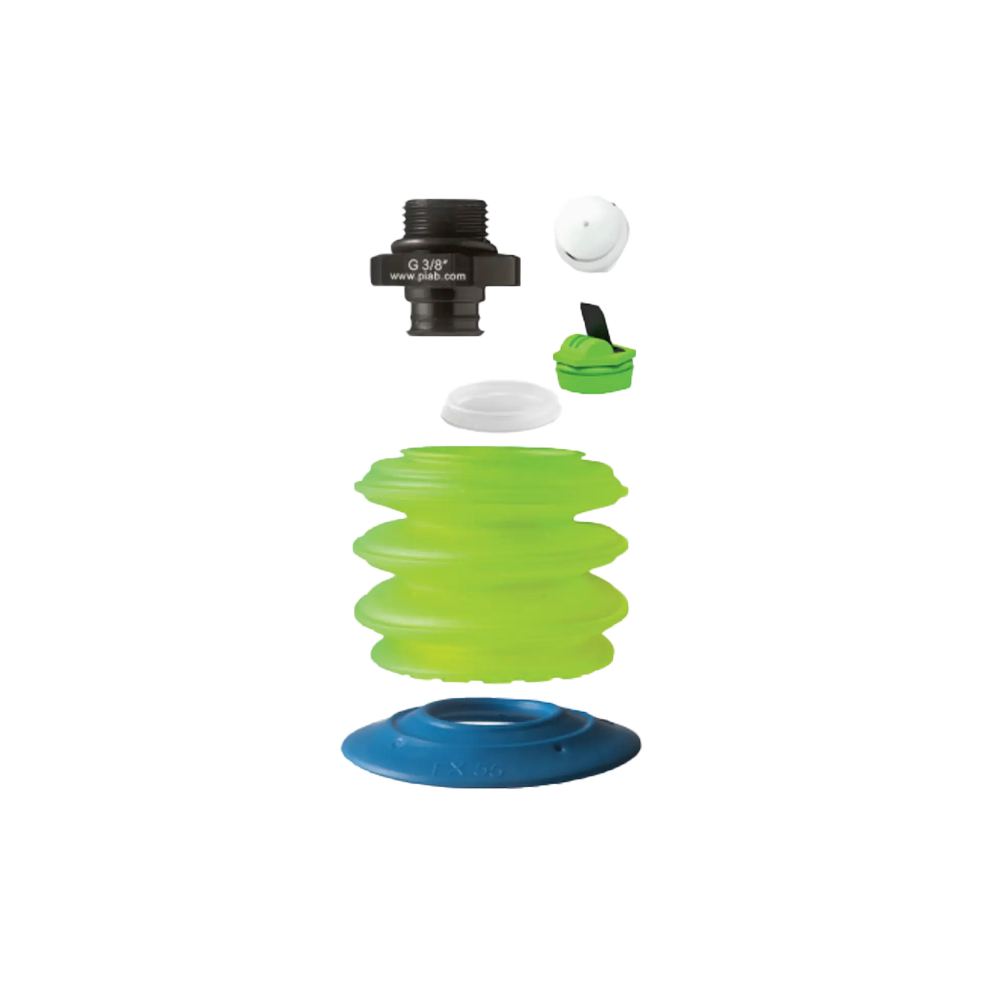 Modularno sestavljive sesalne gume (piGRIP)
