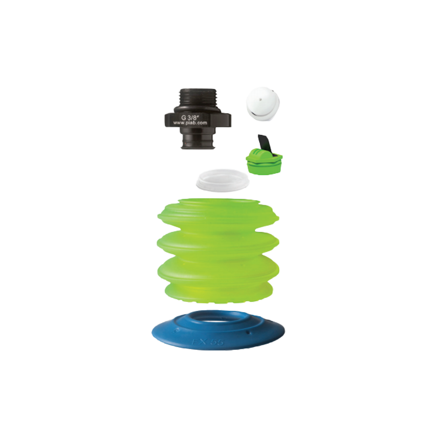 Modularno sestavljive sesalne gume (piGRIP)